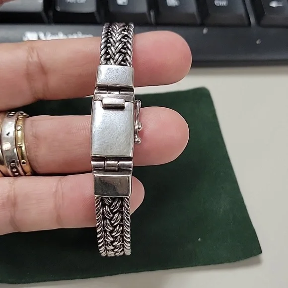 925 Sterling Silver Bracelet - Picture 1 of 8